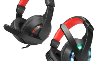 Игровые наушники с микрофоном