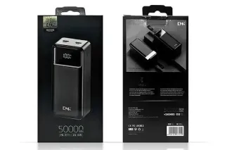 Повербанк 50000mAh KPG KPG-502 (PD22W QC3.0)