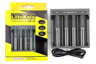 Зарядний на 4 акумулятори LiitoKala Lii-L4 (універсальний)