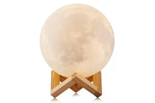 Ночник Луна + Увлажнитель воздуха 3D Moon Light (15 см)