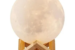 Нічник Місяць + Зволожувач повітря 3D Moon Light (15 см)