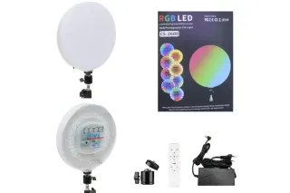 Кругла LED лампа RGB CS-2600