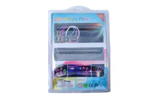 Светодиодная силиконовая лента 5050 Желтая (5 метров) NEON LED 12V-220V