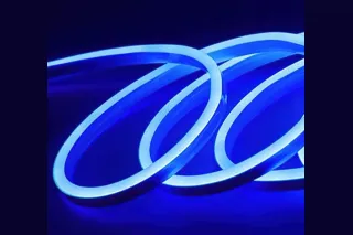 Светодиодная силиконовая лента 5050 Синяя (5 метров) NEON LED 12V-220V