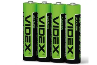 Батарейка лужна Videx LR03/AAA 4шт/блістер (Ціна вказана за 4шт) [30]