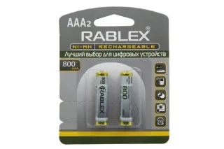 Акумулятор RABLEX HR03/AAA 800mAh 2шт/блістер (Ціна вказана за 2шт)