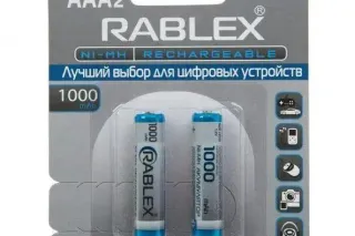 Акумулятор RABLEX HR03/AAA 1000mAh 2шт/блістер (Ціна вказана за 2шт)