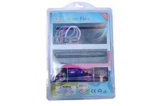 Светодиодная силиконовая лента 5050 RGB (5 метров) NEON LED 12V-220V