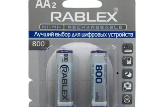 Акумулятор RABLEX HR6/AA 800mAh 2шт/блістер (Ціна вказана за 2шт)