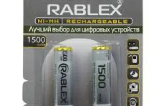 Акумулятор RABLEX HR6/AA 1500mAh 2шт/блістер (Ціна вказана за 2шт)