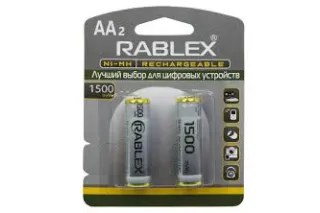 Акумулятор RABLEX HR6/AA 1500mAh 2шт/блістер (Ціна вказана за 2шт)