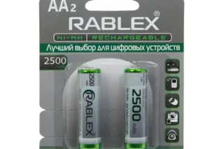 Акумулятор RABLEX HR6/AA 2500mAh 2шт/блістер (Ціна вказана за 2шт)