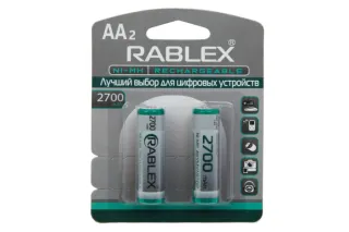 Акумулятор RABLEX HR6/AA 2700mAh 2шт/блістер (Ціна вказана за 2шт)