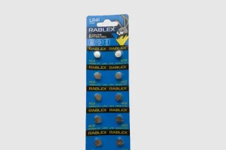 Батарейка для часов RABLEX AG3/LR41 10шт/блистер (Цена указана за 10шт)