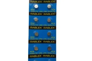Батарейка для годинника RABLEX AG4/LR626 10шт/блістер (Ціна вказана за 10шт)