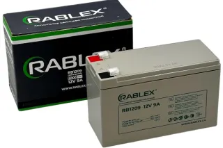 Акумулятор 12V 9Ah RABLEX RB1209