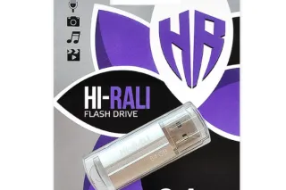 Флешка USB 64GB Hi-Rali Corsair срібло