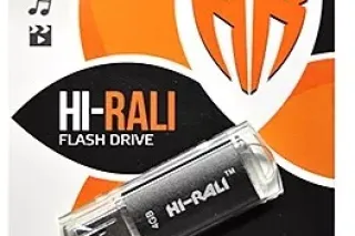 Флешка USB 4GB Hi-Rali Rocket чорний