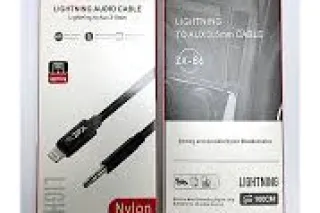 Кабель Lighting to AUX 3.5 мм ZX-86