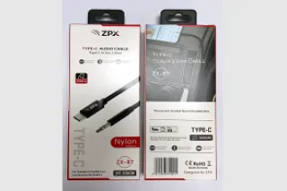 Кабель Type-C to AUX 3.5 mm ZX-87
