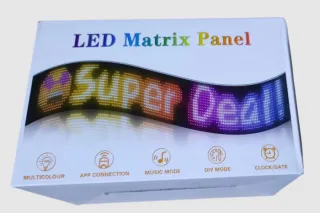 Гибкий экран LED wifi RGB 192x1330mm