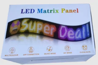 Гнучкий екран LED wifi RGB 192x1330mm