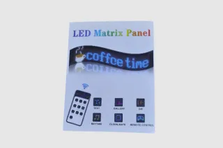 Гибкий экран LED wifi RGB 120x595mm