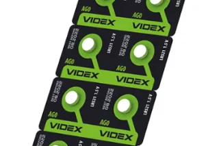 Батарейка для годинника Videx AG0/LR521 10шт/блістер (Ціна вказана за 10шт)