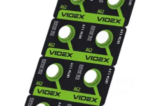 Батарейка для годинника Videx AG2/LR726 10шт/блістер (Ціна вказана за 10шт)