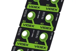 Батарейка для годинника Videx AG4/LR626 10шт/блістер (Ціна вказана за 10шт)