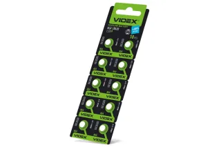 Батарейка для годинника Videx AG4/LR626 10шт/блістер (Ціна вказана за 10шт)