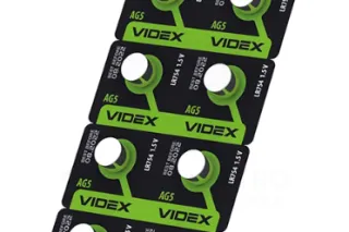 Батарейка для годинника Videx AG5/LR754 10шт/блістер (Ціна вказана за 10шт)