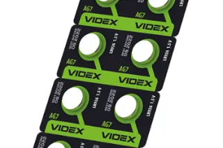Батарейка для годинника Videx AG7/LR926 10шт/блістер (Ціна вказана за 10шт)