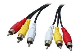 Кабель 3RCA to 3RCA (синий) (1.5 м)