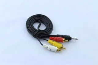 Кабель 3.5m to 3RCA (1.5 м) в упаковці