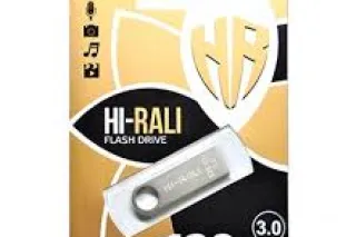 Флешка 3.0 USB 128GB Hi-Rali Shuttle срібло