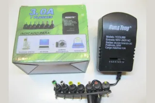 Адаптер зарядное 12V 3A + насадки 7 штук 668