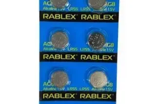 Батарейка для годинника RABLEX AG8/LR1120 10шт/блістер (Ціна вказана за 10шт)