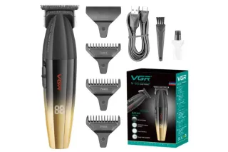 Машинка для стрижки волосся кераміка VGR V-906 (GOLD)