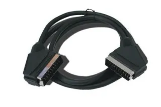 Шнур перехідник 21P-21P SCART-SCART