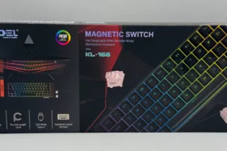 Бездротова клавіатура механічна RGB JEDEL KL-166