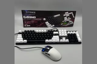 Клавиатура + мышь комплект USB RGB для ПК XSTRIKE X-1011
