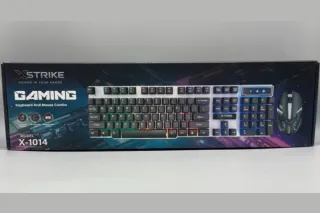 Клавиатура + мышь комплект USB RGB для ПК XSTRIKE X-1014