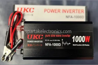 Преобразователь инвертор 12V/220V UKC 1000W (pure sine)