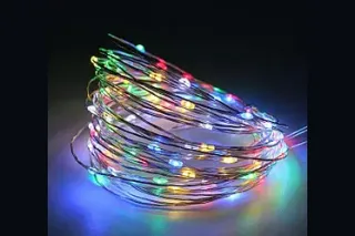 Гірлянда роса (від USB) мультицвіт 60 метрів 600 LED RGB-989/WW-0692