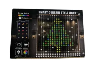 Гірлянда LED штора 3х2м через додаток APP (Bluetoth)