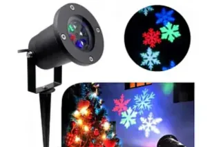 Проектор уличный от сети с подставкой 5 рисунков Outdoor Projector Light XL-718