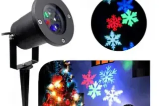 Проектор вуличний від мережі з підставкою 5 малюнків Outdoor Projector Light XL-718