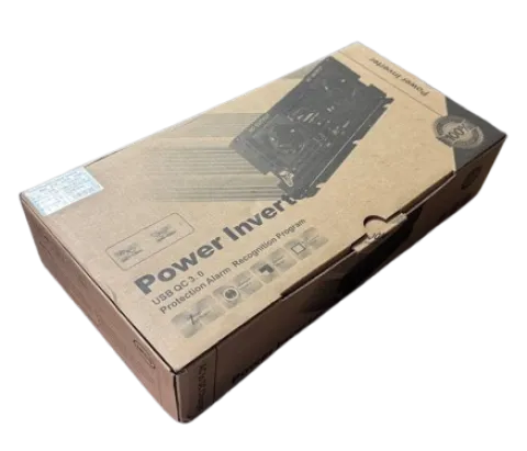Перетворювач-інвертор з функцією заряджання (UPS + QC3.0) 12V/220V PU-1000W (pure)