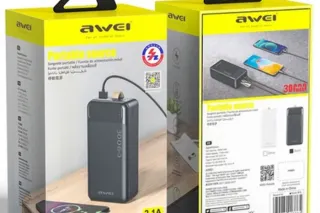 Повербанк 30000 mAh AWEI P7K